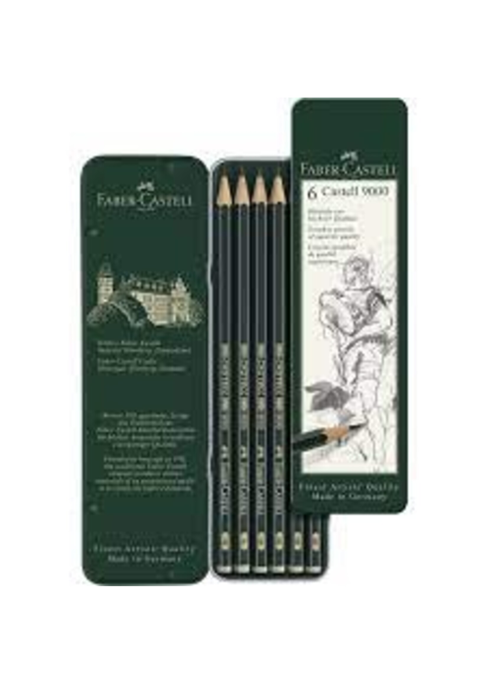 Faber-Castell Faber-Castell Potlood Designset (6-delig)