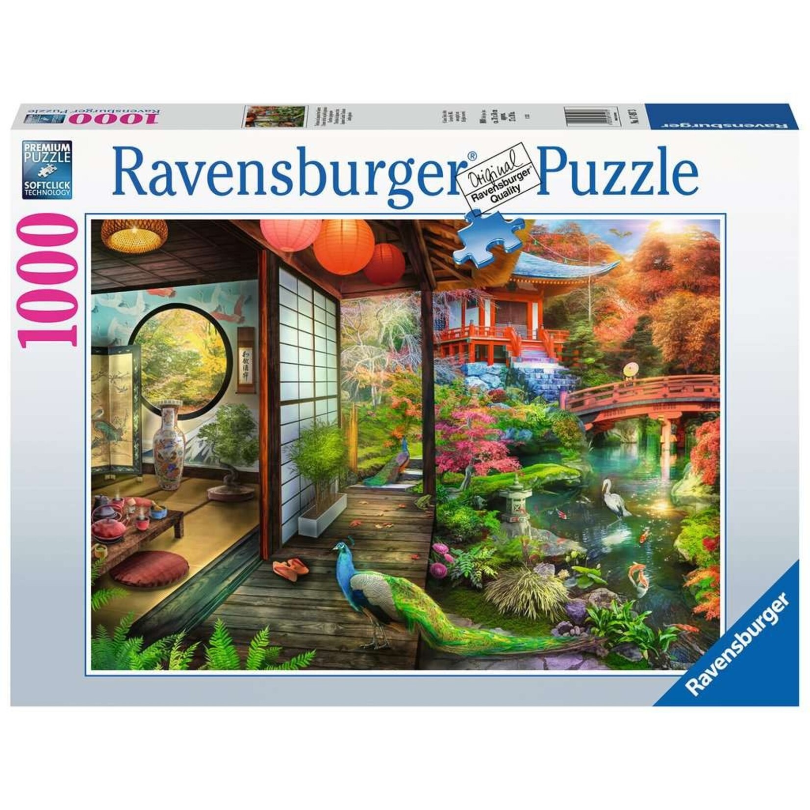 Ravensburger Ravensburger Puzzel Theehuis in Japanse Tuin (1000 stukjes)