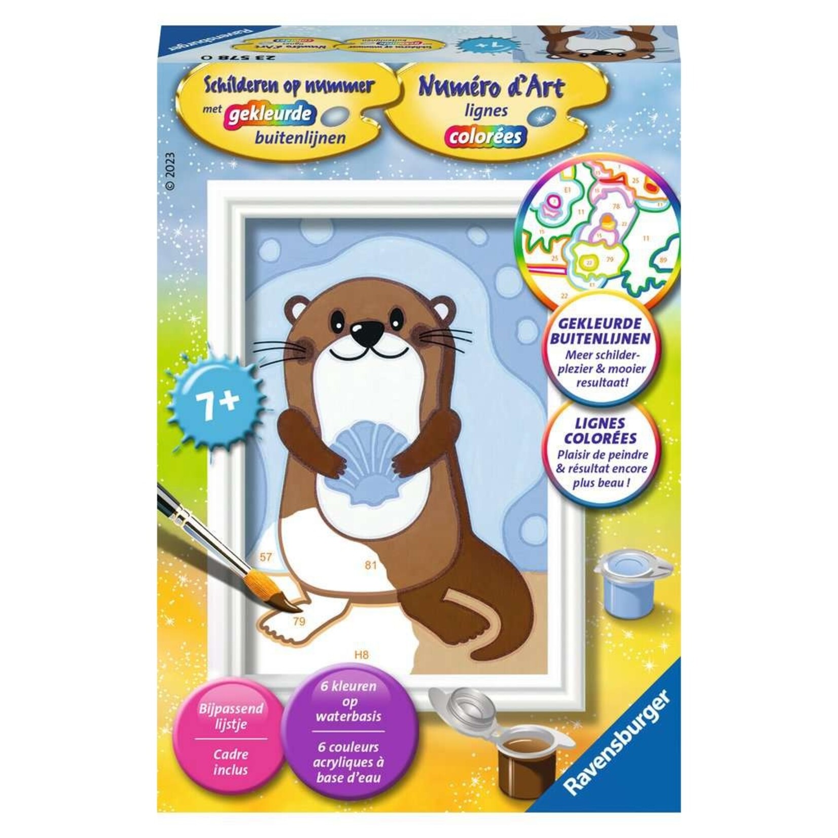 Ravensburger Ravensburger Schilderen op Nummer - Otter