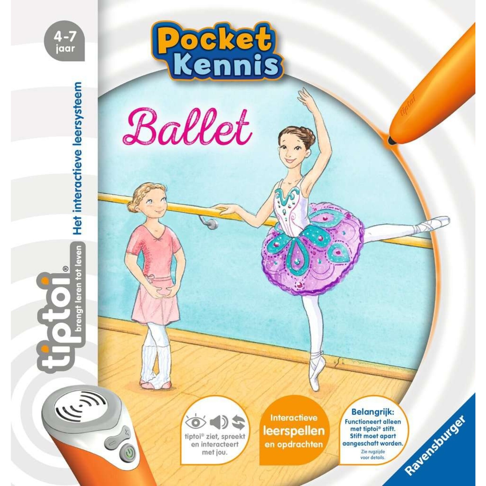 Ravensburger Ravensburger Tiptoi - Pocket kennis - Ballet