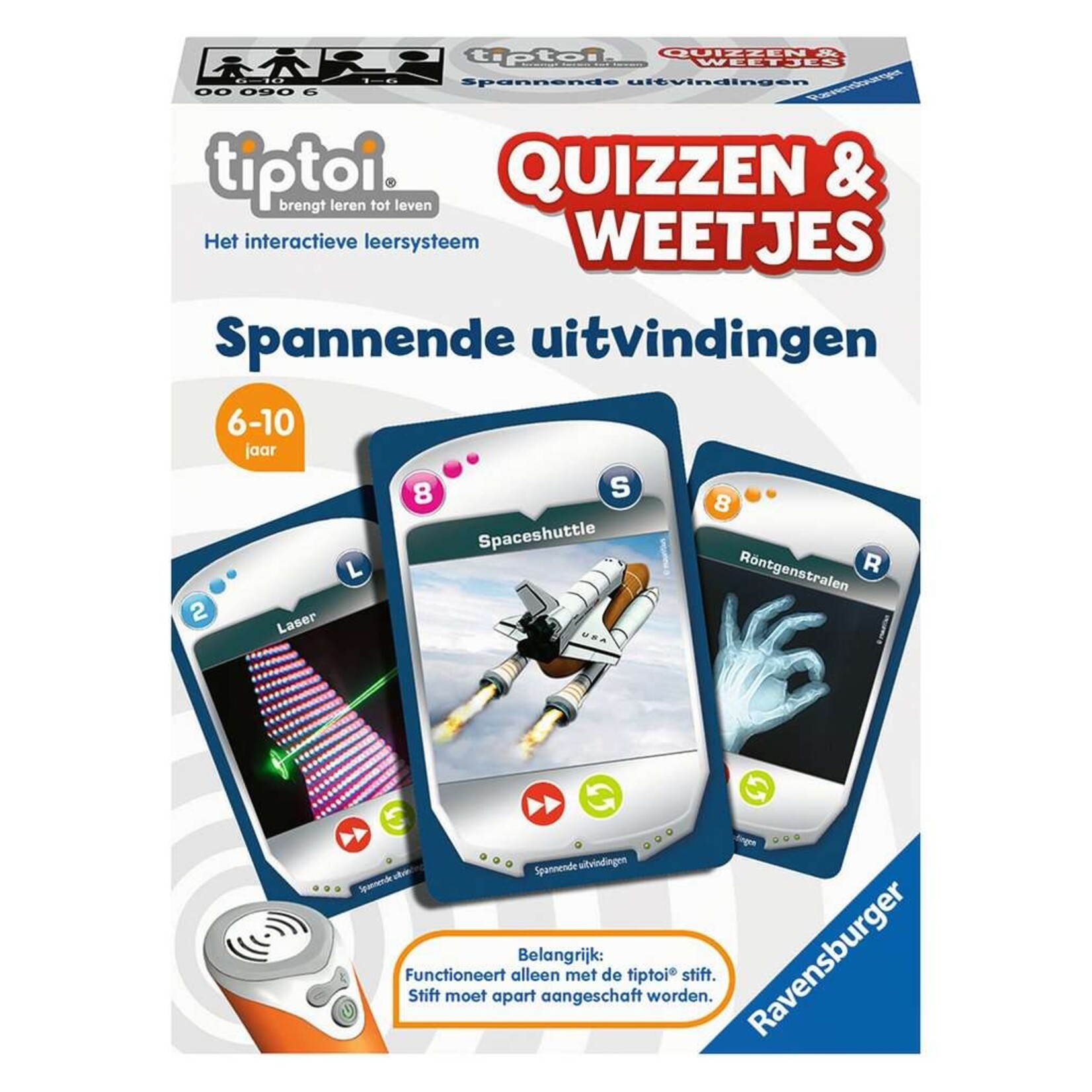 Ravensburger Ravensburger Tiptoi - Quizzen en weetjes - Spannende uitvindingen