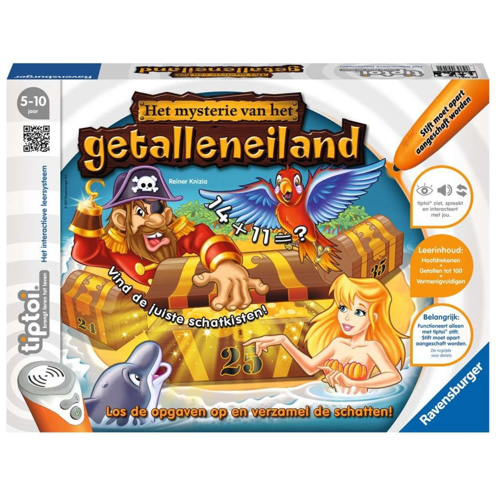 Ravensburger Ravensburger Tiptoi - Het mysterie van het getalleneiland