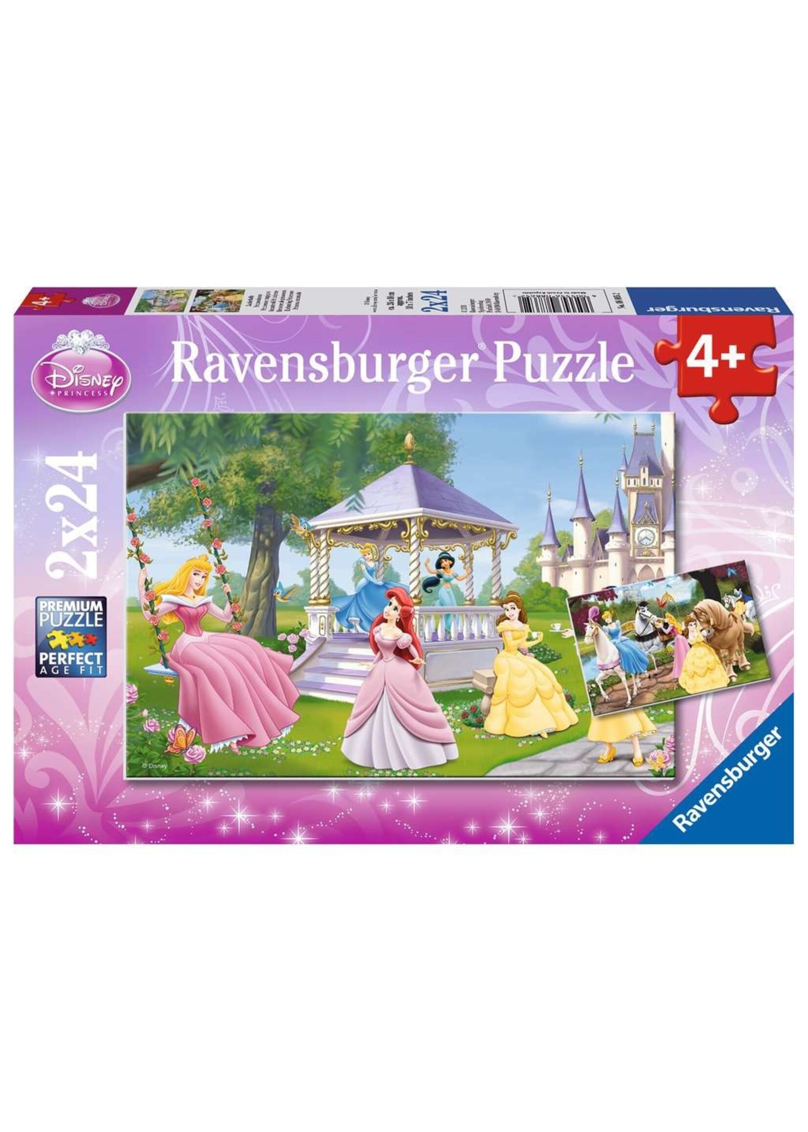 Ravensburger Ravensburger puzzel Disney Prinses Betoverende Prinses (2x 24 stukjes)