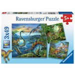 Ravensburger Ravensburger puzzel Dinosauriërs (3x49 stukjes)