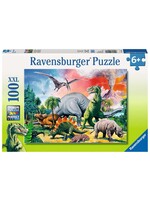 Ravensburger Ravensburger puzzel Tussen de dinosauriërs (100 XXL stukjes)