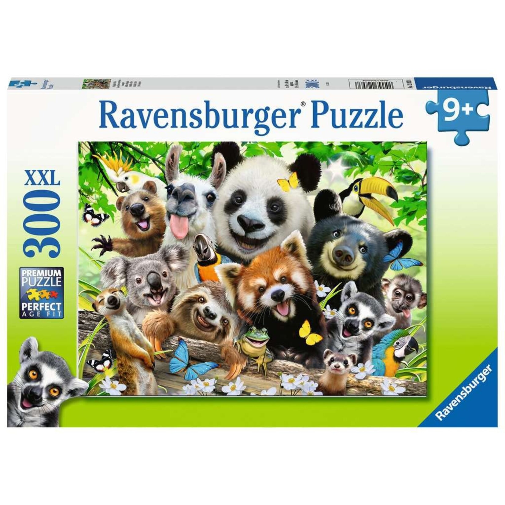 Ravensburger Ravensburger puzzel Wildlife Selfie (300 XXL stukjes)