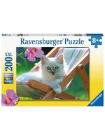 Ravensburger Ravensburger puzzel Wit Katje (200 XXL stukjes)
