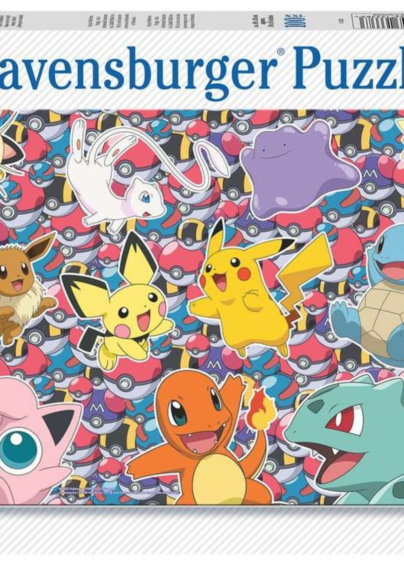 Ravensburger Ravensburger puzzel Pokémon - Klaar voor de strijd! (100 XXL stukjes)