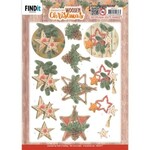 find it 3D Push-Out - Jeanine's Art - Wooden Christmas - Wooden Stars