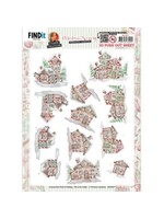 find it 3D Push-Out - Yvonne Creations - Christmas Scenery - House