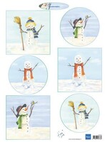 Marianne Design Marianne D Knipvellen Tiny‘s Snowmen
