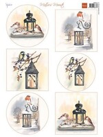 Marianne Design Marianne D Decoupage Mattie Mooiste - Winterlantaarns