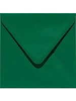 Papicolor Papicolor Envelop vierk. 14cm dennengroen 105gr-CV 6 st  - 140x140 mm