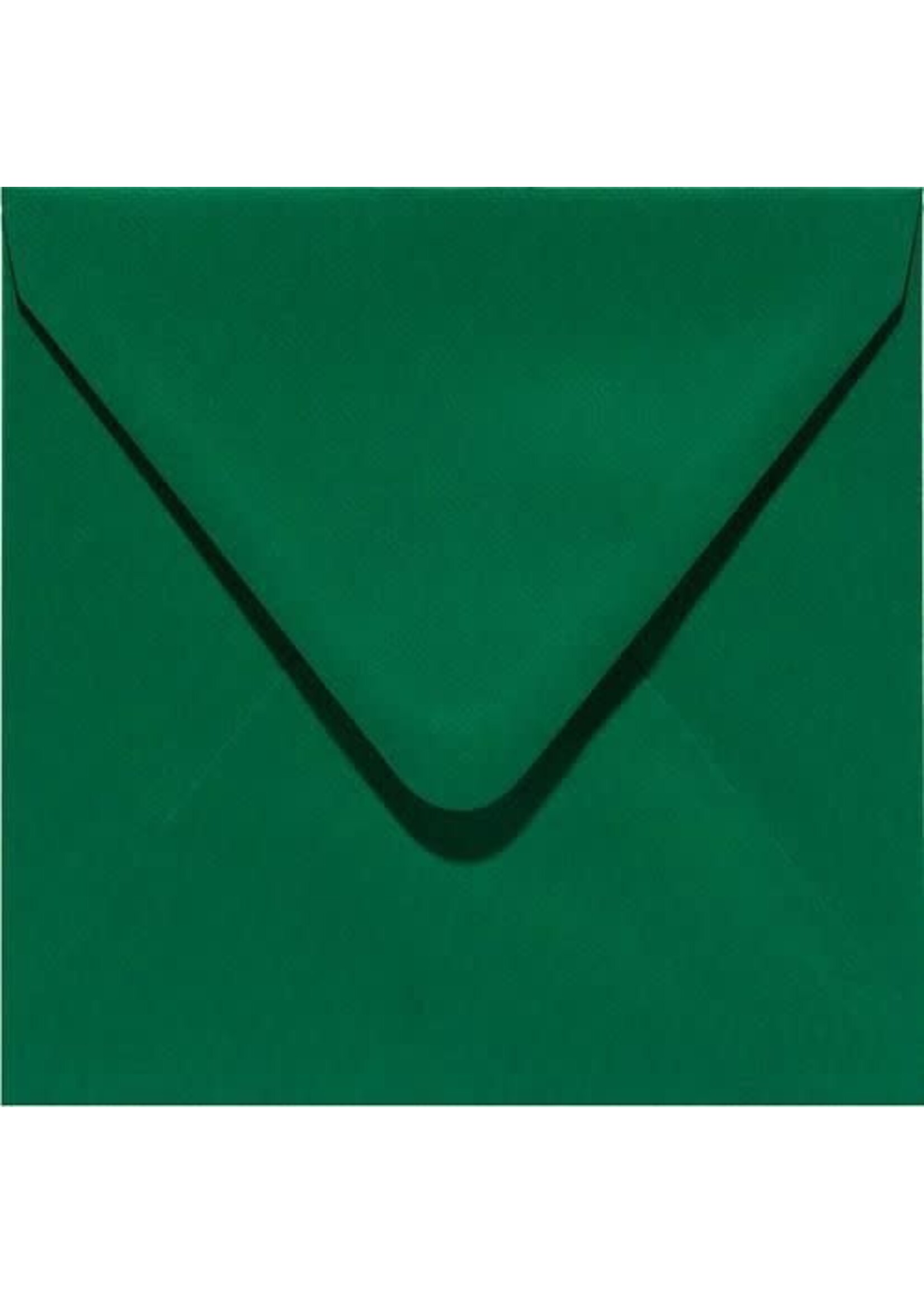 Papicolor Papicolor Envelop vierk. 14cm dennengroen 105gr-CV 6 st  - 140x140 mm