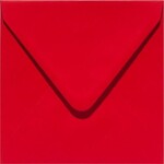 Papicolor Papicolor Envelop vierk. 14cm rood 105gr-CV 6 st - 140x140 mm