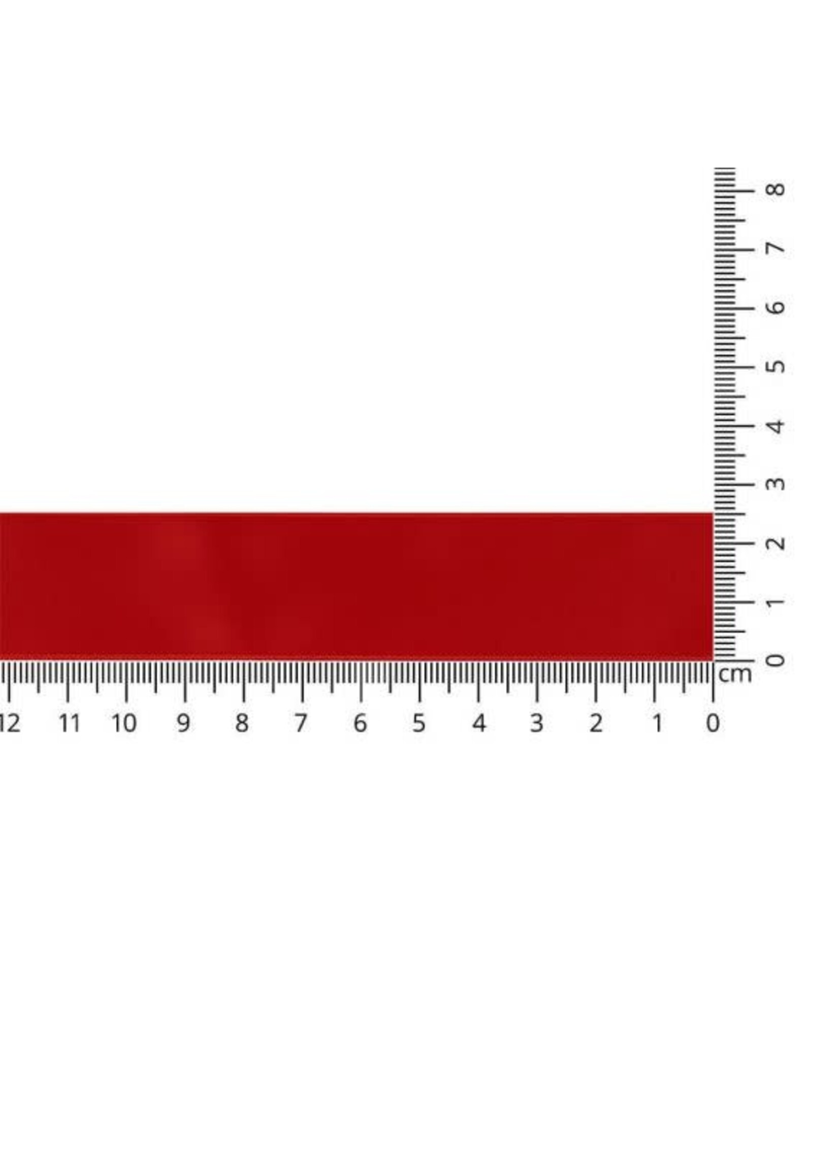 Kuny Kuny Satijnlint luxe Rood 25mm - 25m prijs per meter