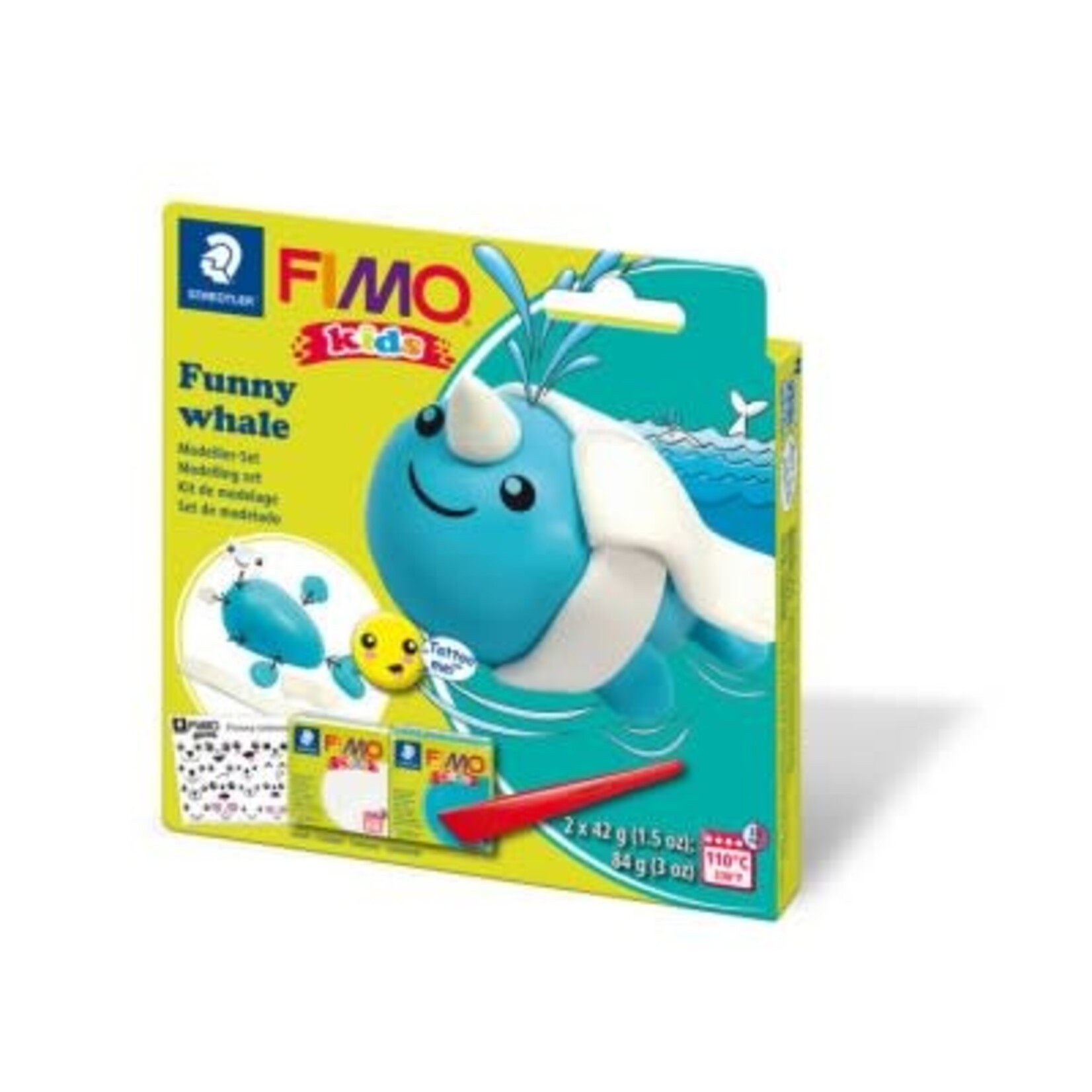 Fimo Fimo Kids Funny Kits Set "Funny Whale"
