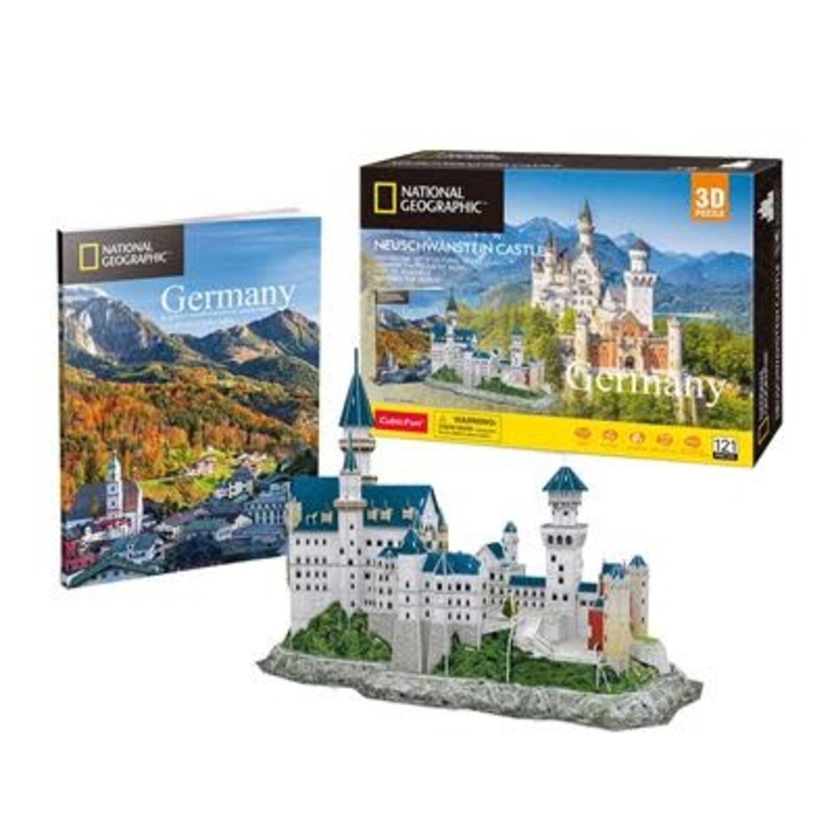 Cubic Fun 3d Puzzel - Neuschawnstein Castle