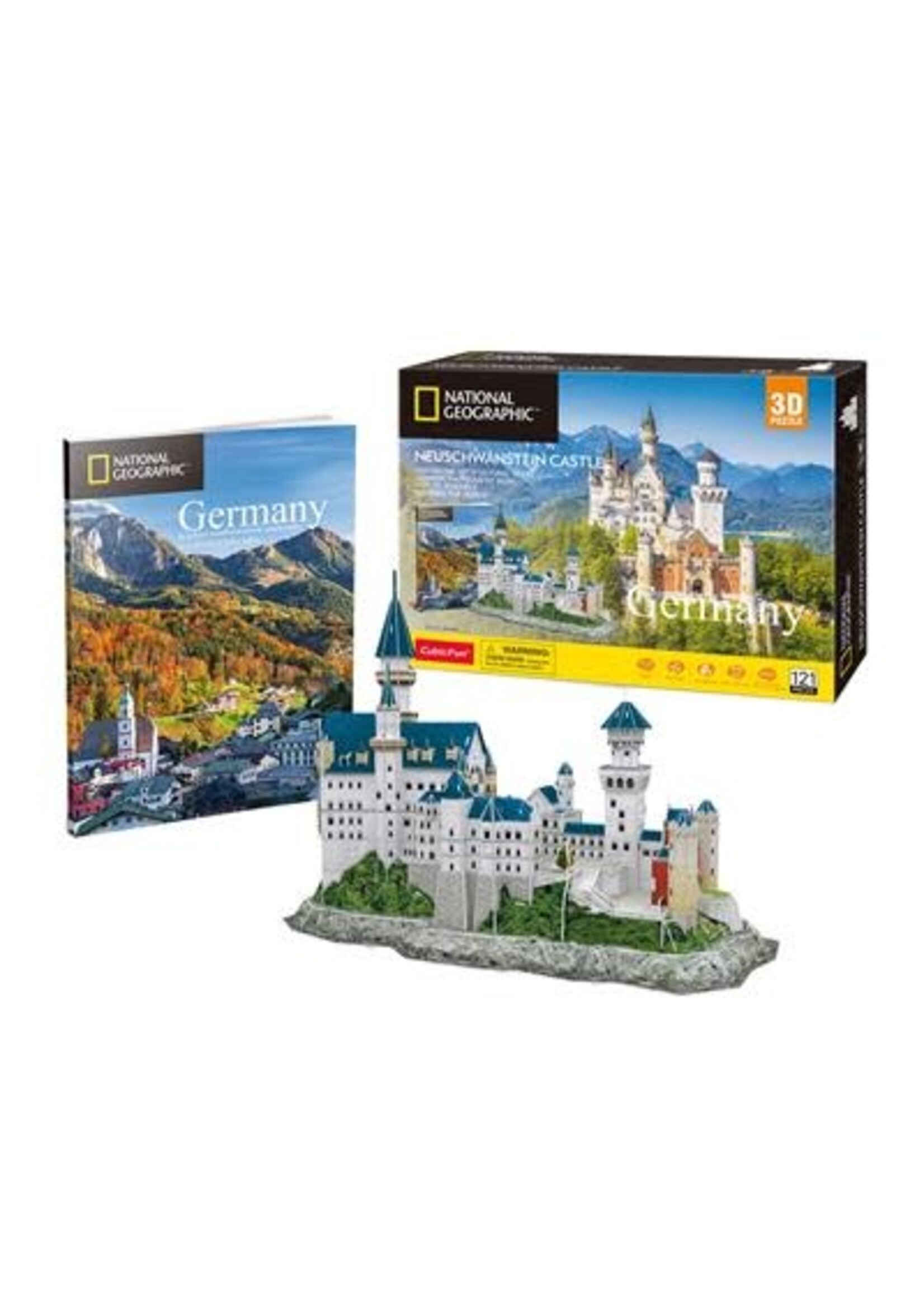 Cubic Fun Cubic Fun 3d Puzzel - Neuschawnstein Castle