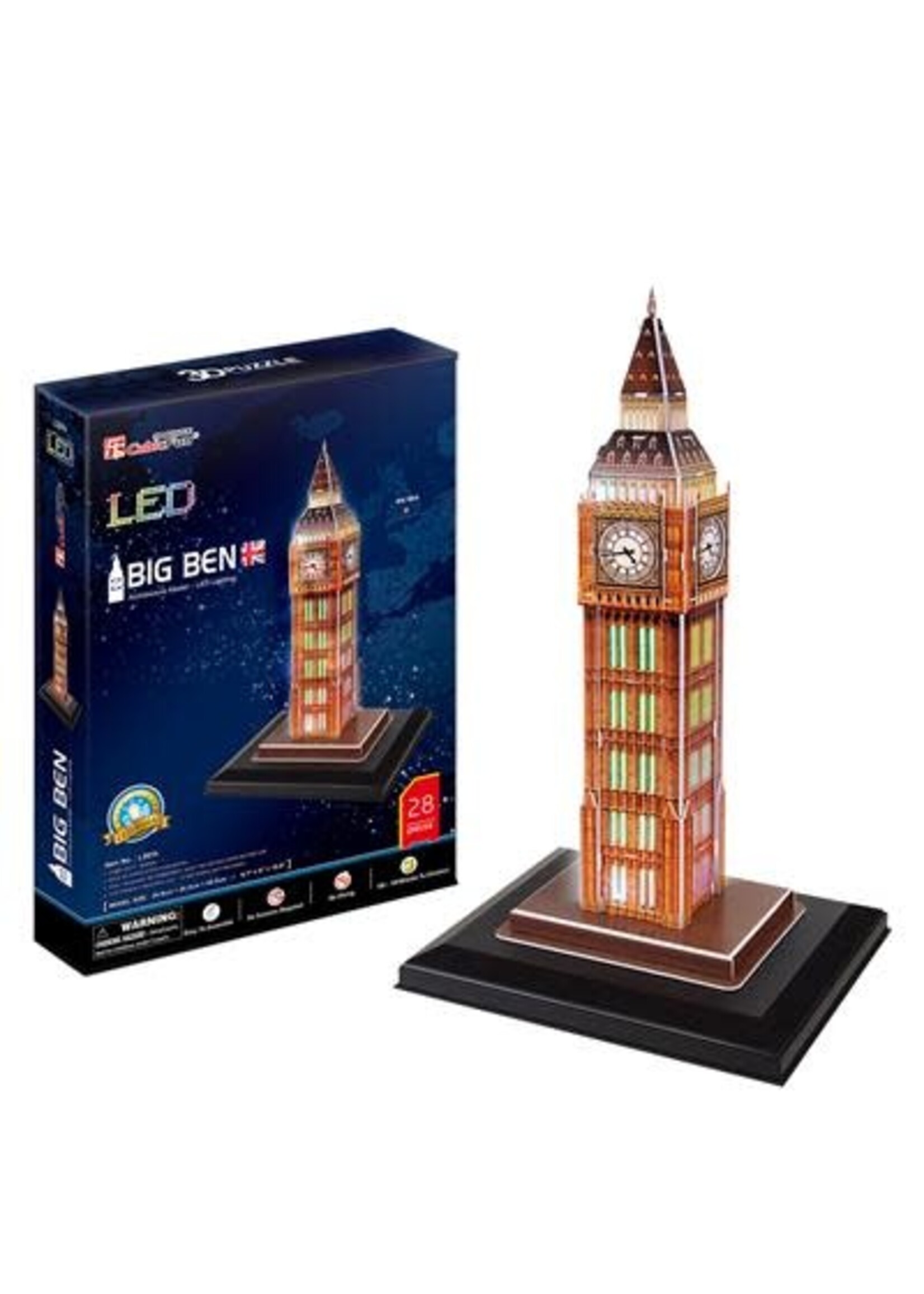 Cubic Fun Cubic Fun 3d Puzzel LED - Big Ben