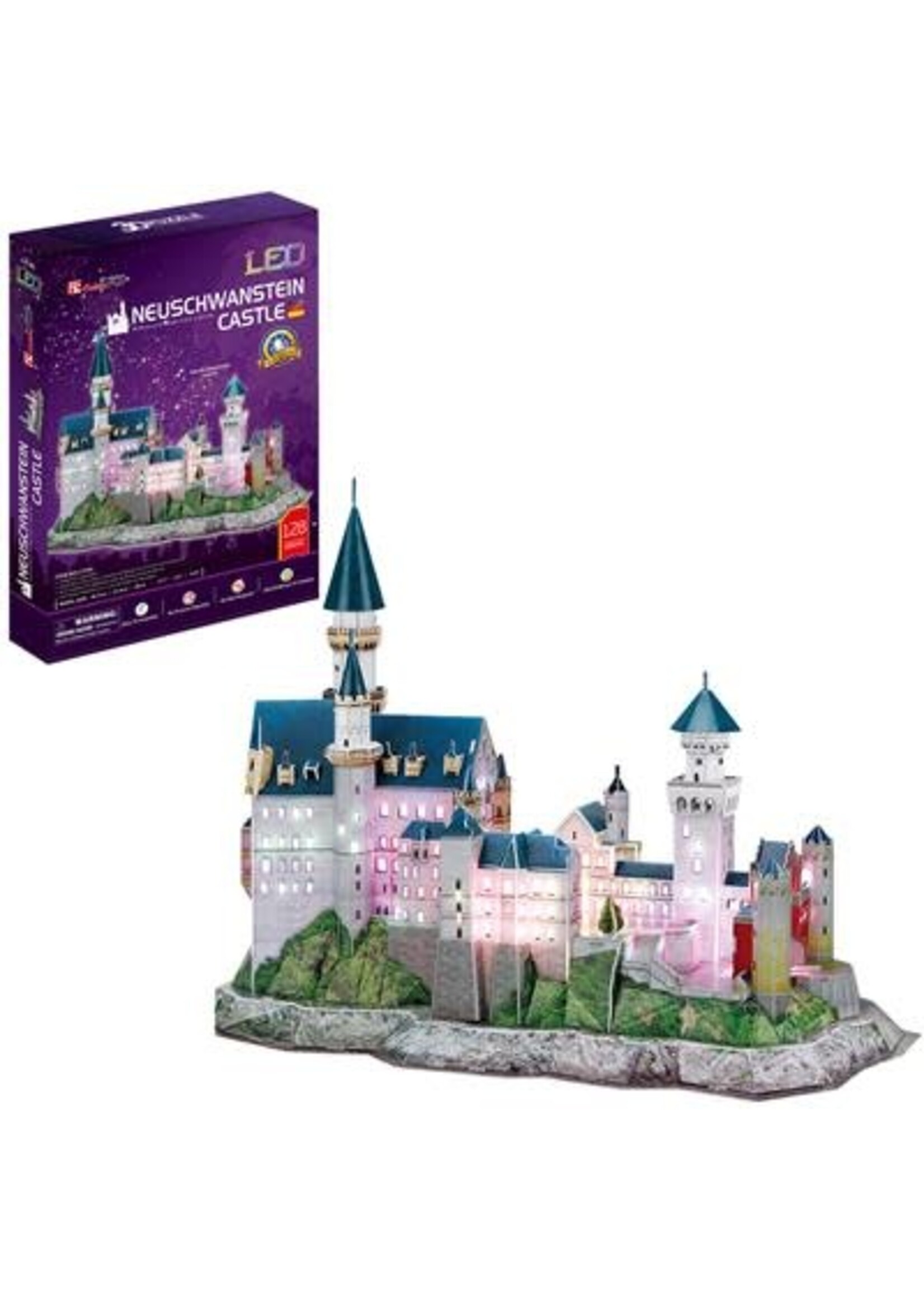 Cubic Fun Cubic Fun 3d Puzzel LED - Neuschwanstein Castle