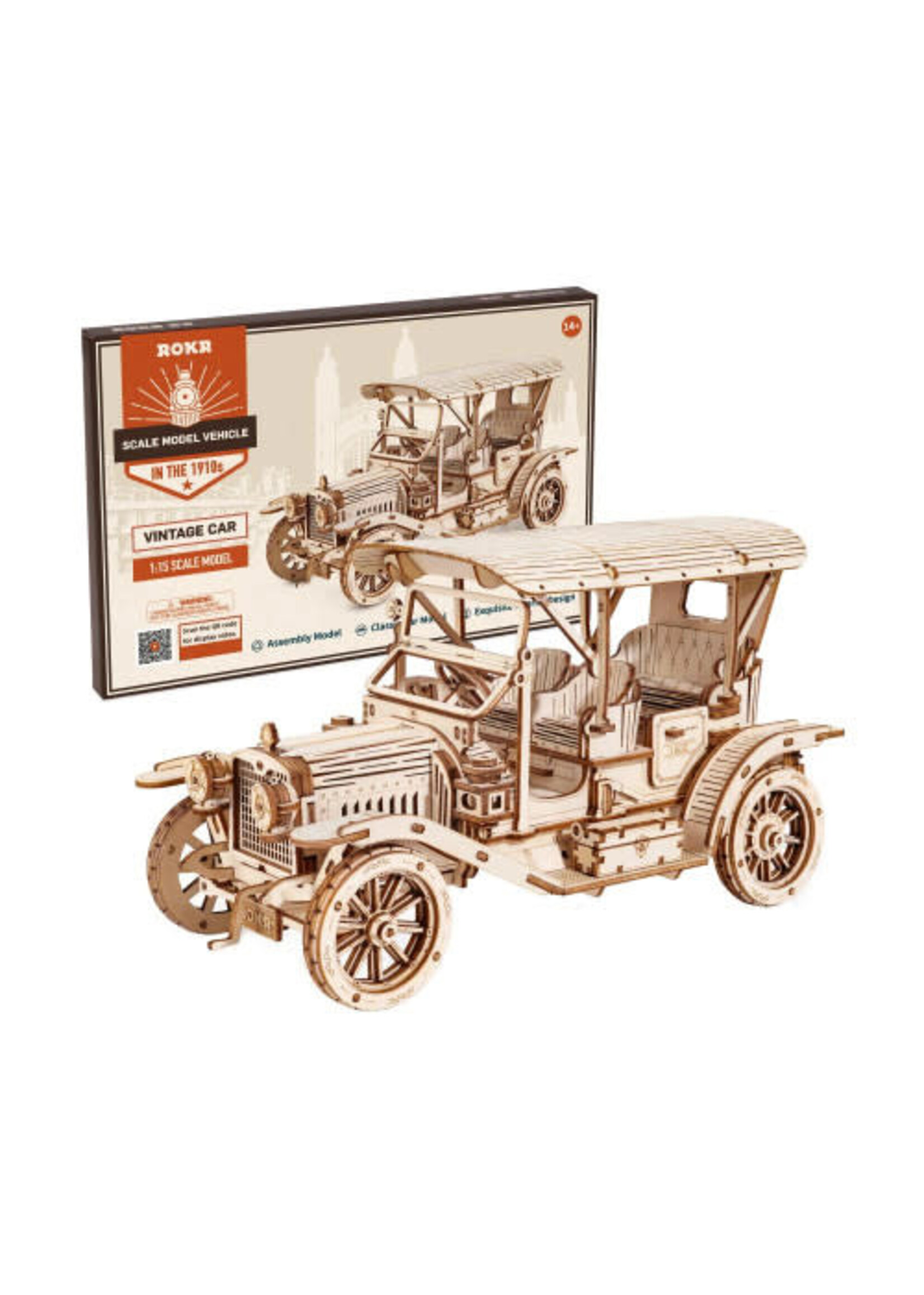 Rolife Robotime Vintage Car