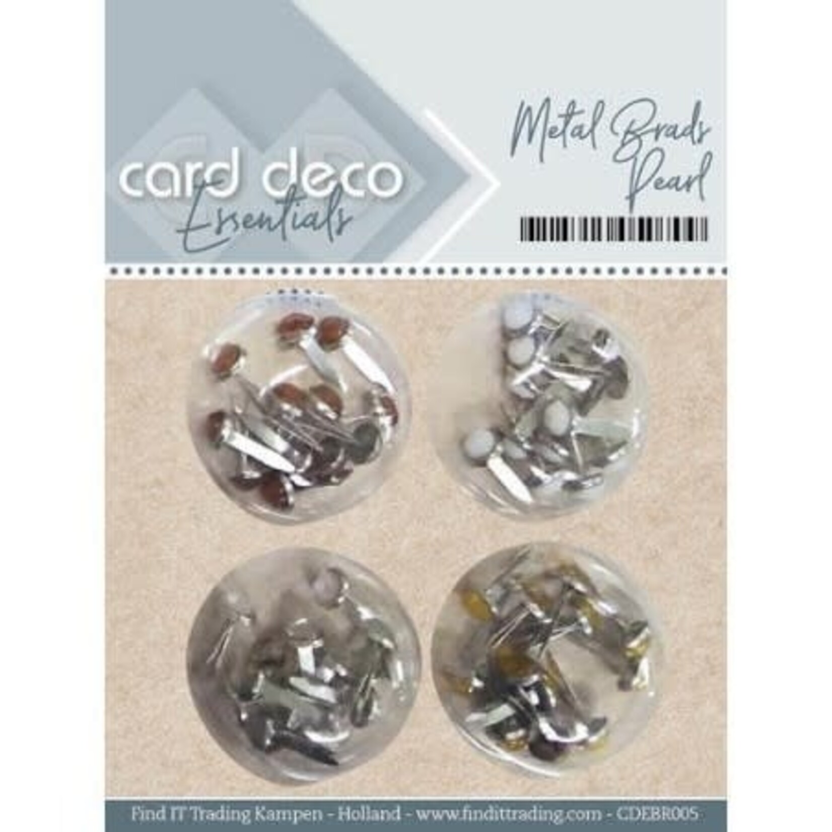 Card deco Card Deco Essentials Rhinestones Copper, White, Silver, Gold
