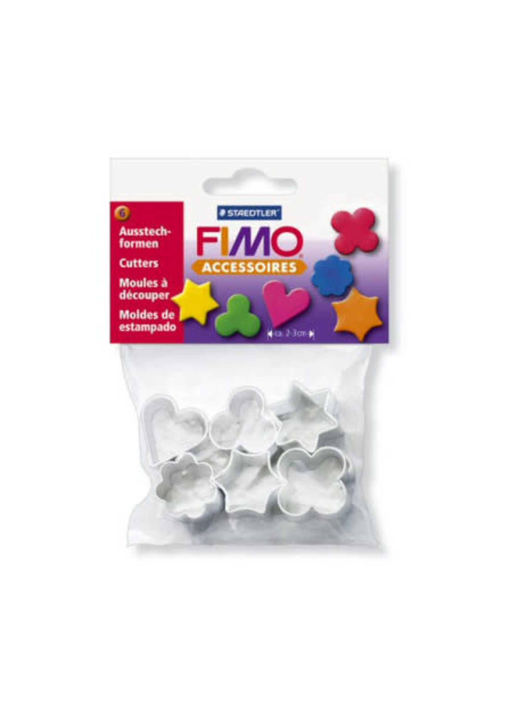 Fimo Fimo Metalen Uitsteekvormpjes