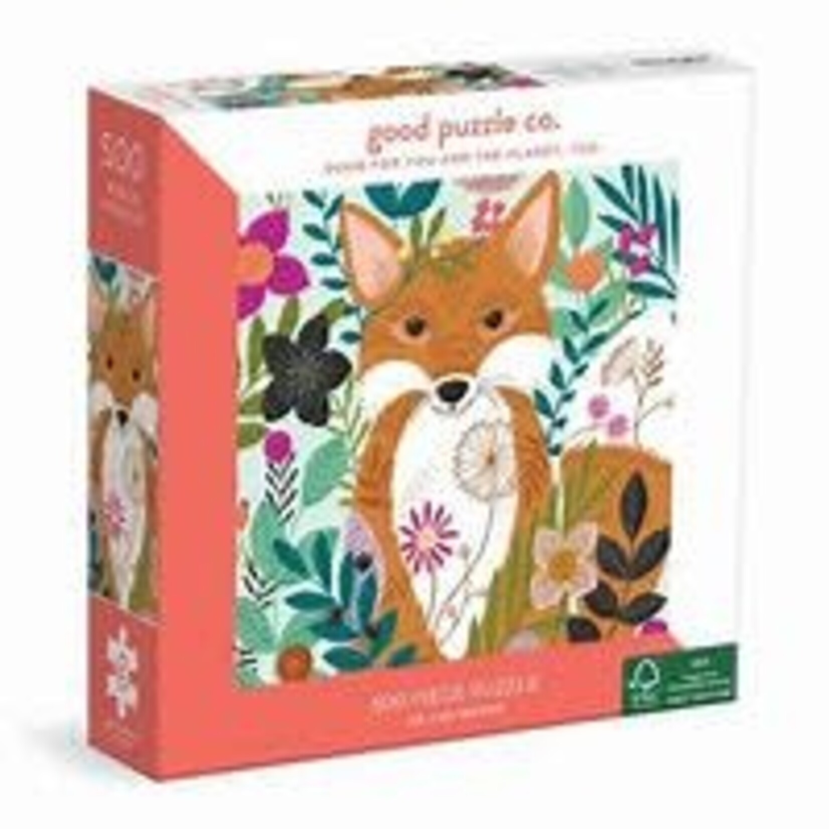 Good puzzle Good Puzzle Fox&Flowers (500 stukjes)