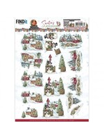 find it 3d cutting sheet village