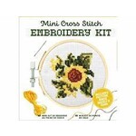 Kikkerland Kikkerland embroidery kit zonnebloem