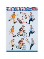 find it Sports - Big Guys 3D-Knipvel Yvonne Creations