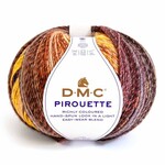 DMC DMC Pirouette 200gr - 708 (ecru, rood, bruin, geel)