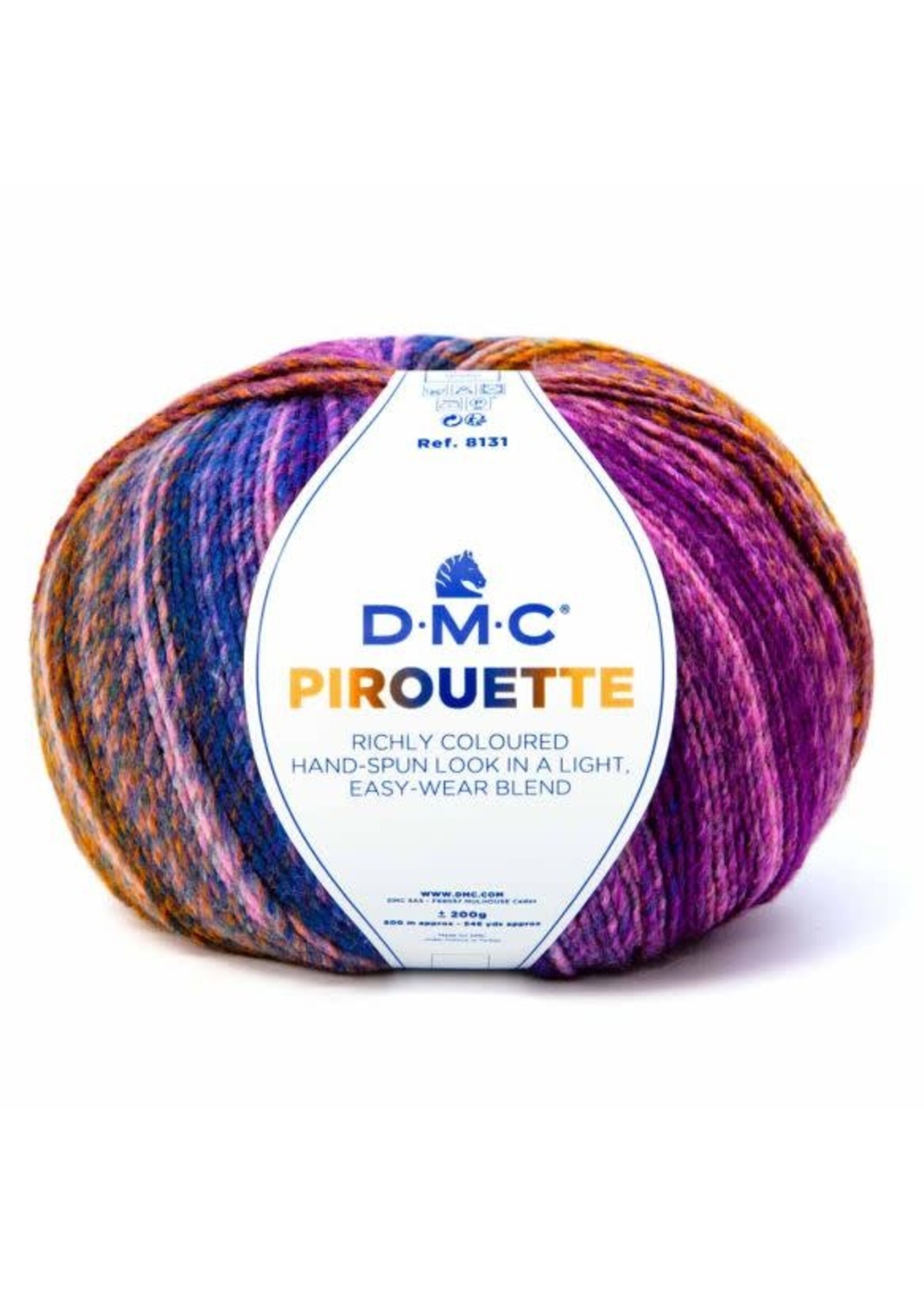 DMC DMC Pirouette 200gr - 839 (roze, paars, oker)
