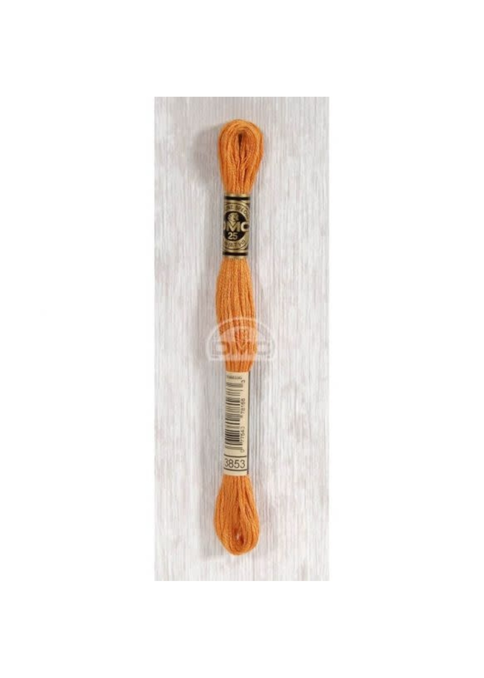 DMC DMC Mouliné splijtzijde 8m - 3853 (oranje)