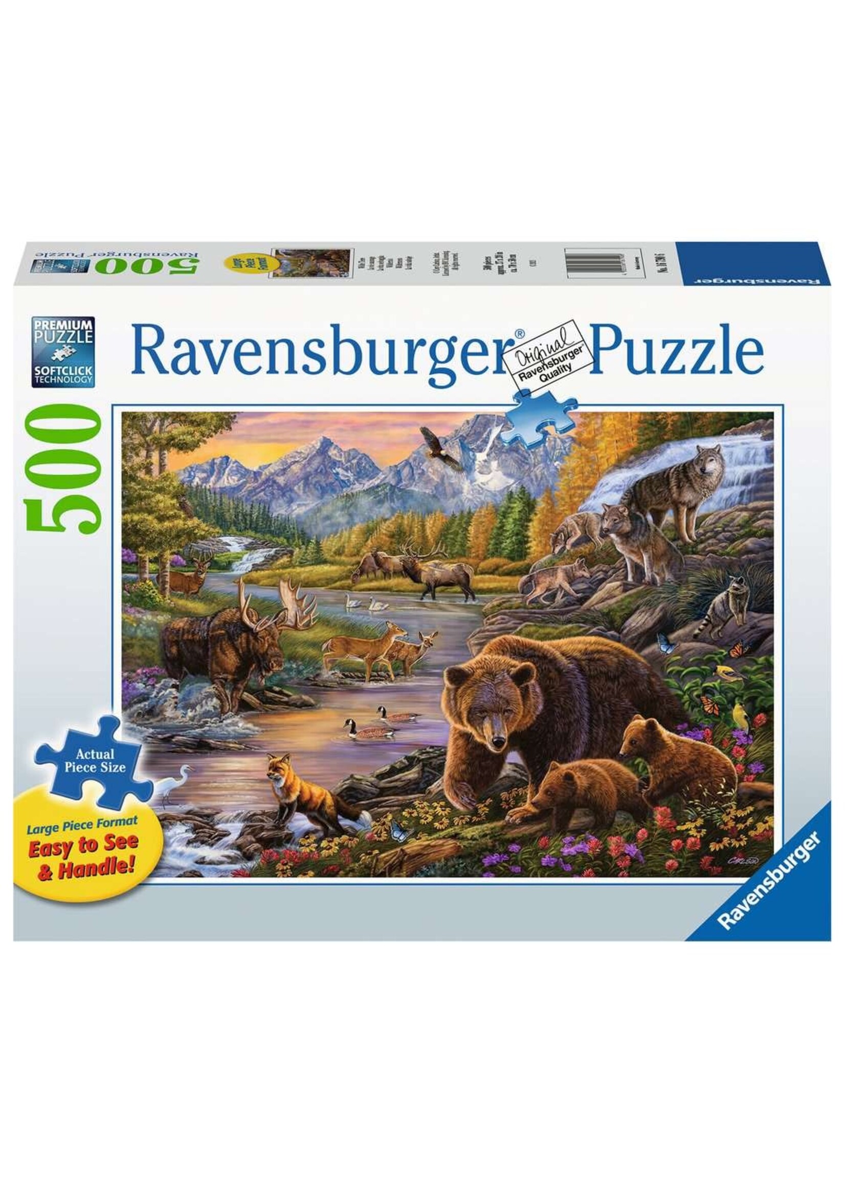 Ravensburger Ravensburger puzzel Wilderness (500 XL stukjes)
