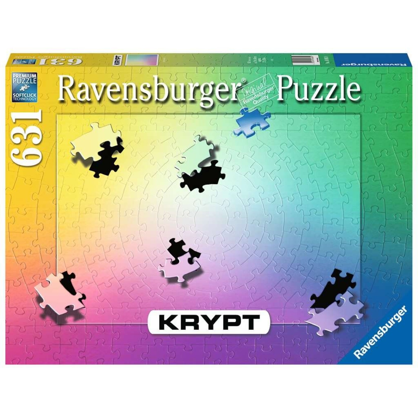 Ravensburger Ravensburger puzzel Krypt - Gradient (631 stukjes)