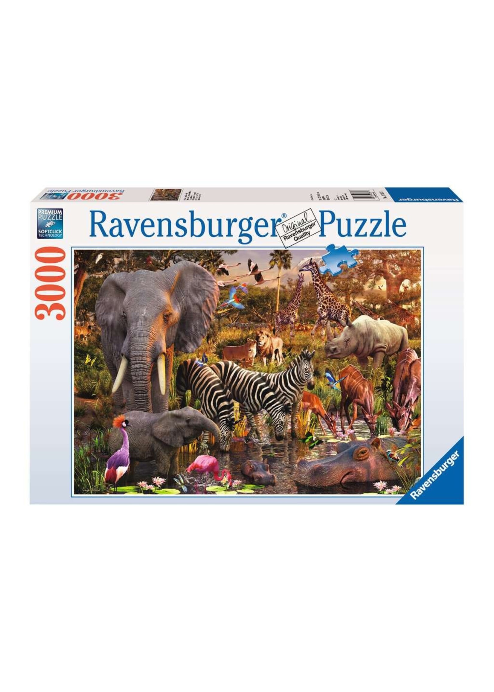 Ravensburger Ravensburger puzzel Afrikaanse dierenwereld (3000 stukjes)