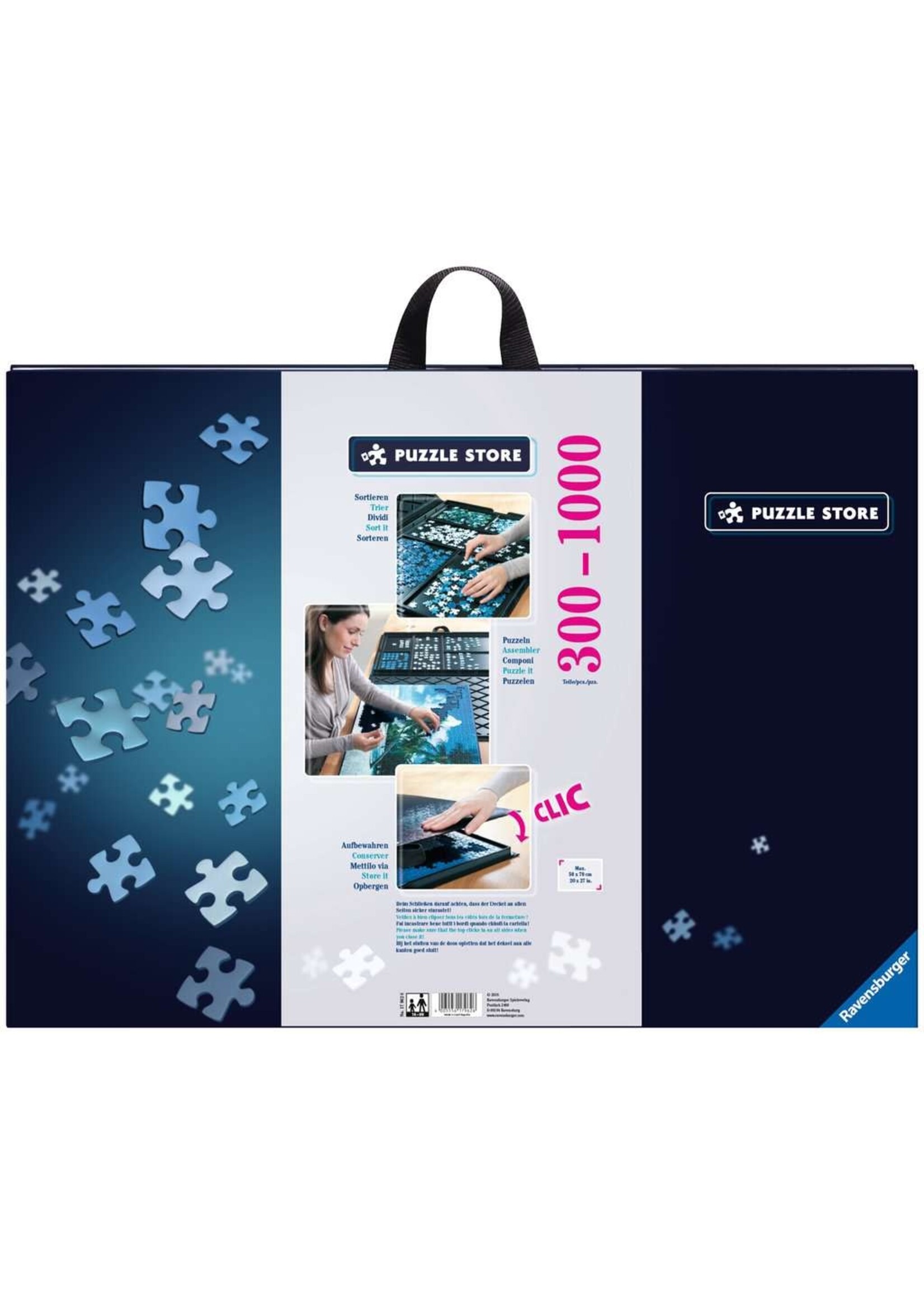 Ravensburger Ravensburger Puzzelstore (om je puzzel op te bergen) 300 - 1000 stukjes