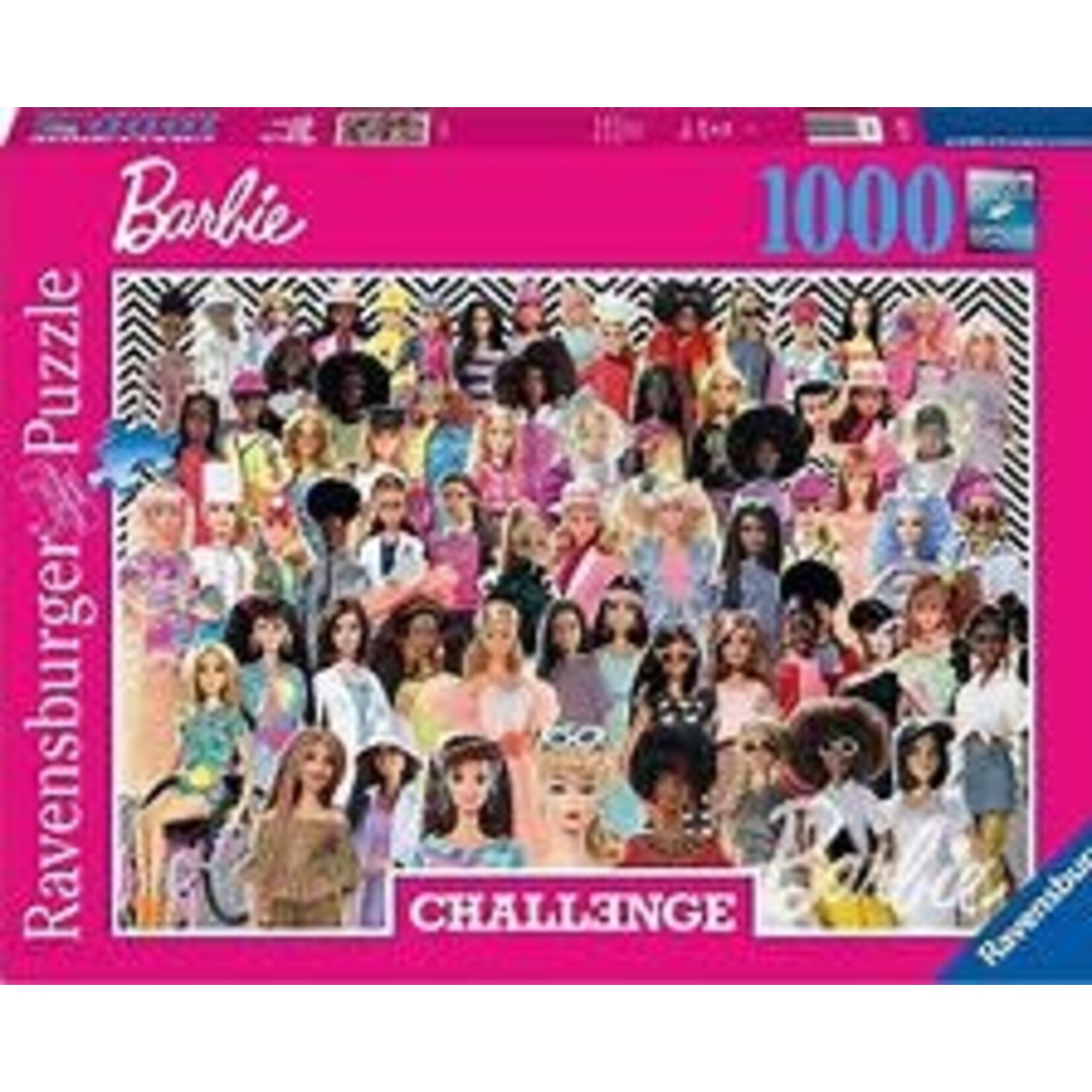 Ravensburger Ravensburger Puzzel Barbie Challange (1000 stukjes)