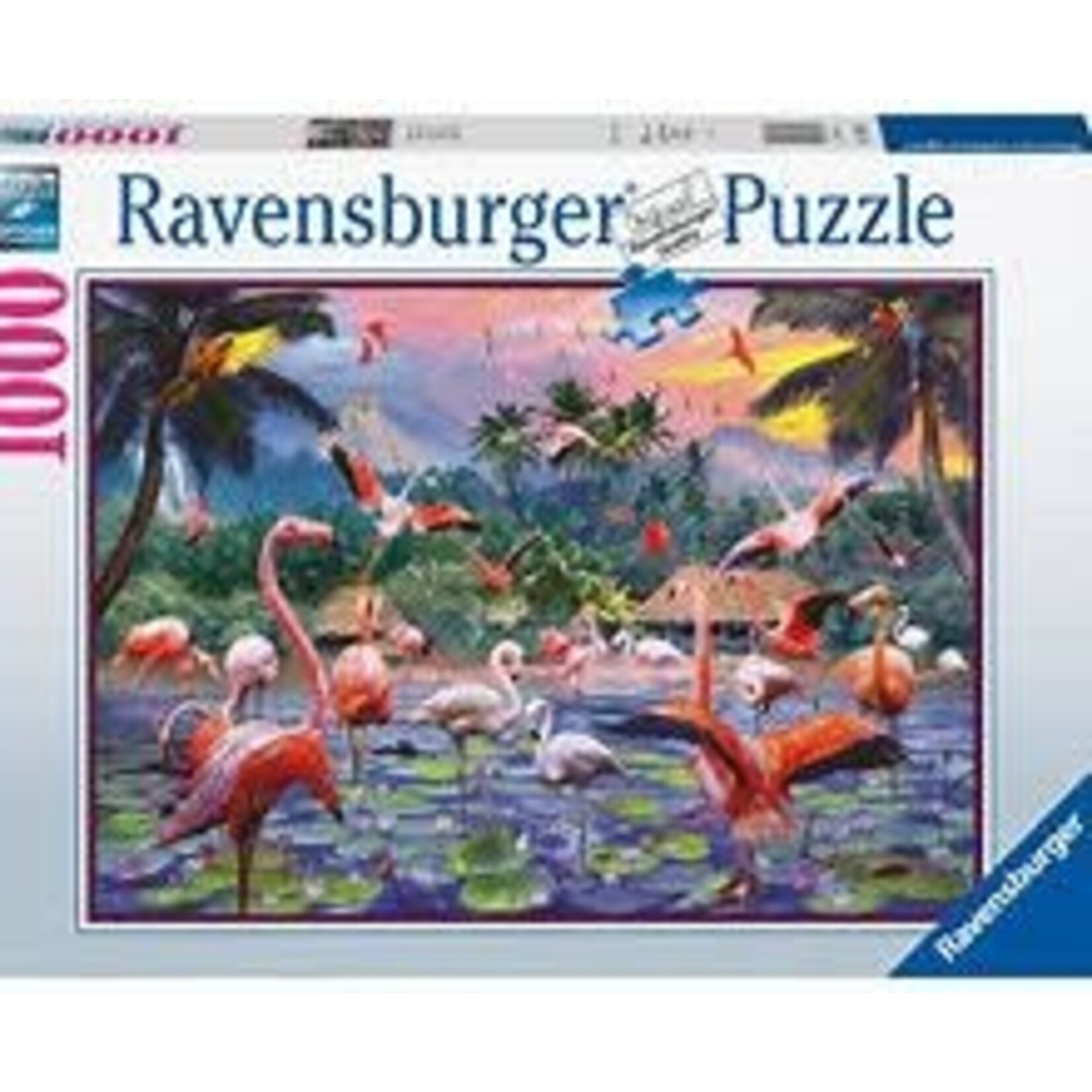 Ravensburger Ravensburger Puzzel Roze Flamingo's (1000 stukjes)