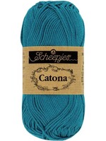 Scheepjes Scheepjes - Catona 50 gram Petrol Blue (Blauw)