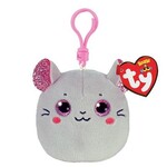 Ty TY Squish a boo clip catnip mouse 8Ccm