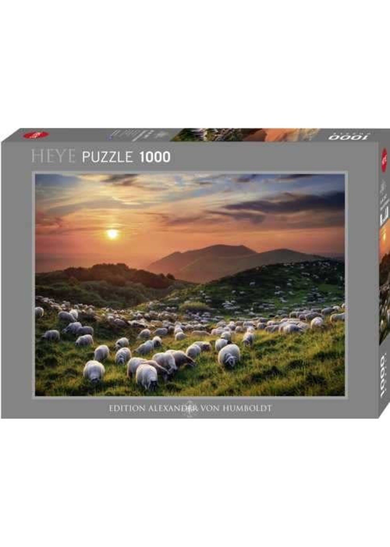 Heye Heye puzzel Sheep and Volcanoes (1000 stukjes)
