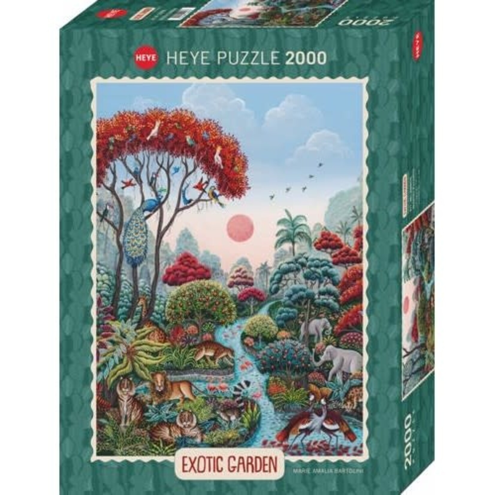 Heye Heye puzzel paradijs van het wilde leven (2000 stukjes)
