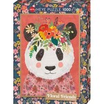 Heye Heye puzzel Floral Friends - Cudly Panda (1000 stukjes)