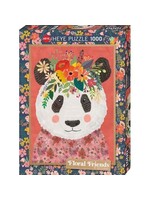 Heye Heye puzzel Floral Friends - Cudly Panda (1000 stukjes)