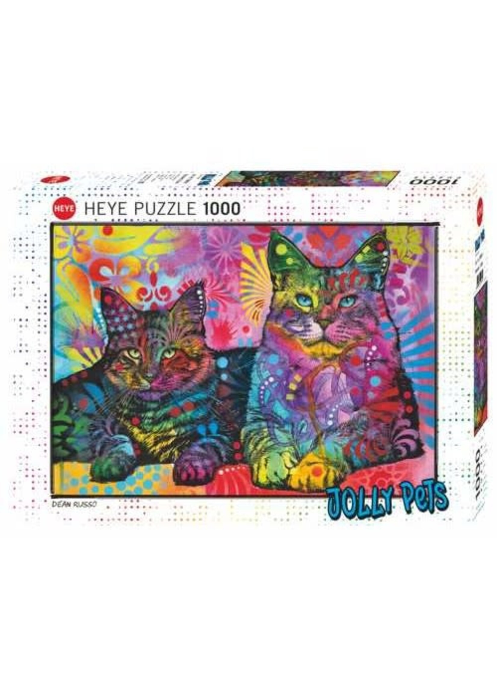 Heye Heye puzzel 2 Cats (1000 stukjes)
