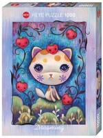 Heye Heye puzzel Dreaming Strawberry Kitty (1000 stukjes)