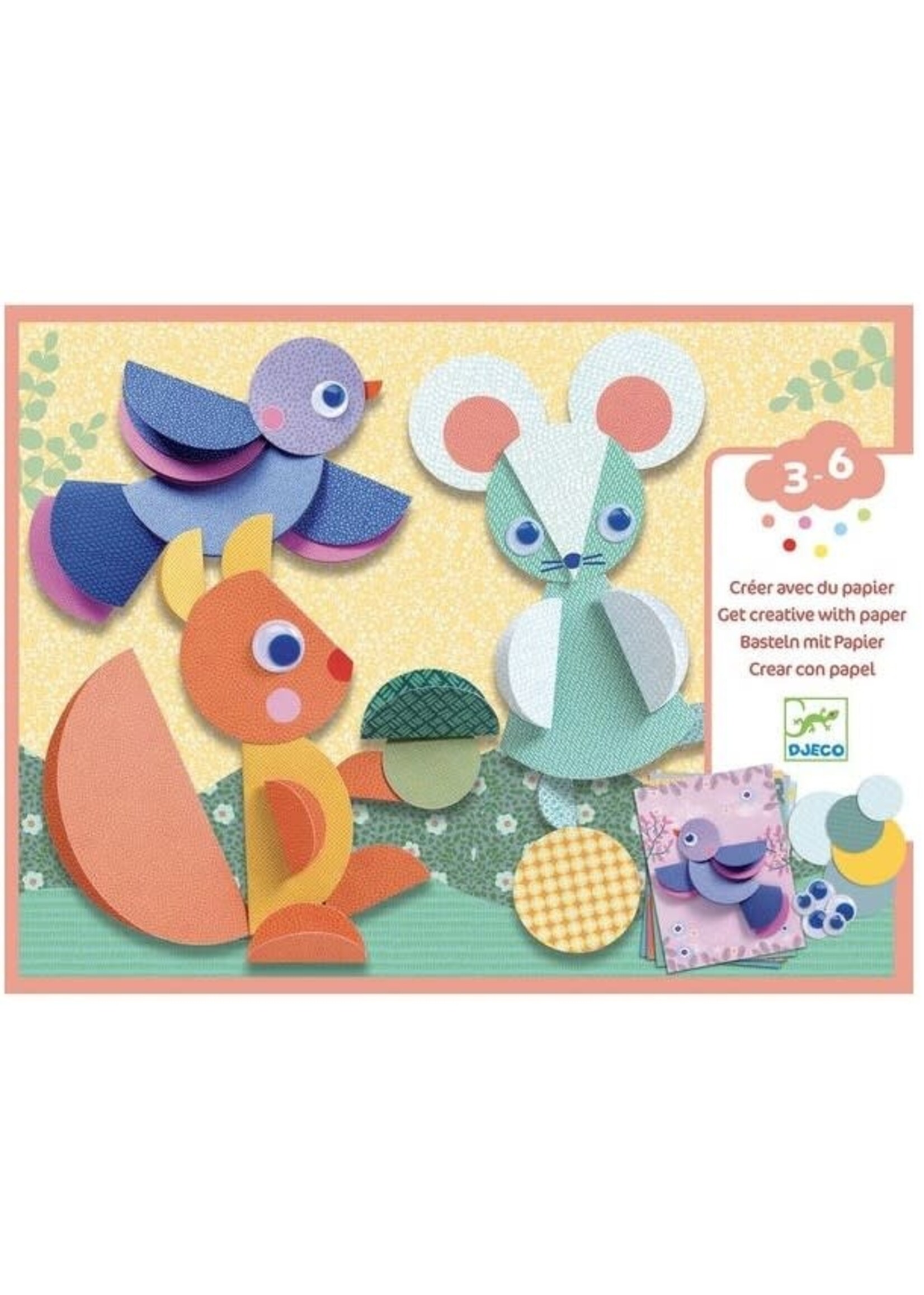 Djeco Djeco Dieren Maken Papier (dj09056)